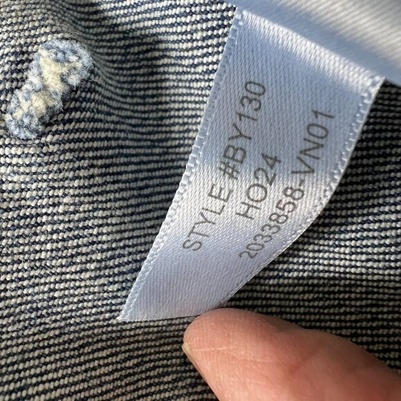 J Crew Factory Shorts Womens Size 31 Utility Denim Cotton Blend Summertime - Picture 13 of 14